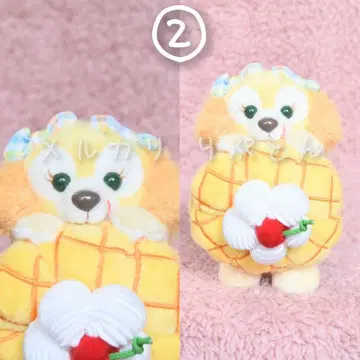 더피 & 프렌즈 필드 위드 조이! 쿠키 앤 봉제 인형 배지