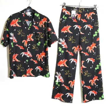 세트 X-girl GOLDFISH S/S SHIRT PANTS