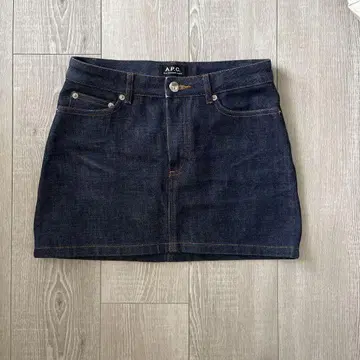 A.P.C. 아페쎄 데님 미니 스커트 스테디셀러 인기 상품