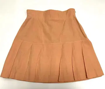VIVAYOU 오렌지 컬러 미니 스커트