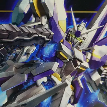 HGUC MSV 건담 델타 카이 MSN-001X 빨간색 반다이 로고