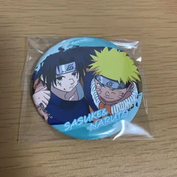NARUTO 캔뱃지 나루토 & 사스케
