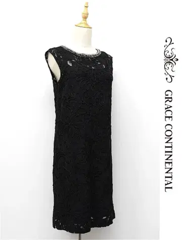 C491/새상품급 GRACE CONTINENTAL 원피스 비쥬 38