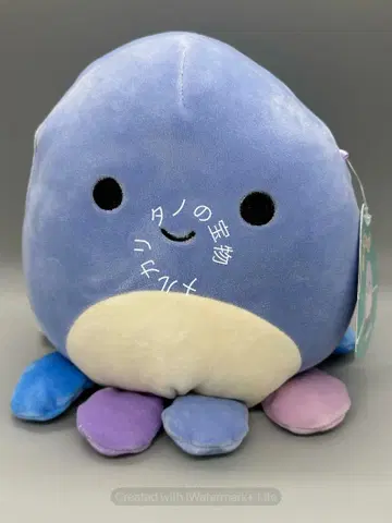 스퀴시 마로 Beula 문어 봉제 인형