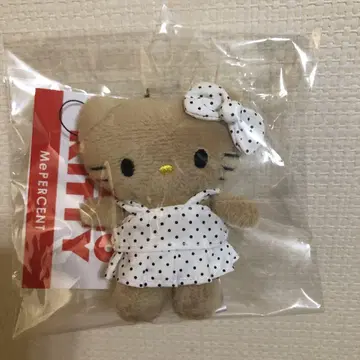 로리즈팜 Me% 토이 키링 산리오 도트 화이트