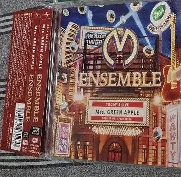 Mrs.GREEN APPLE ENSEMBLE 초회 한정판 CD+DVD