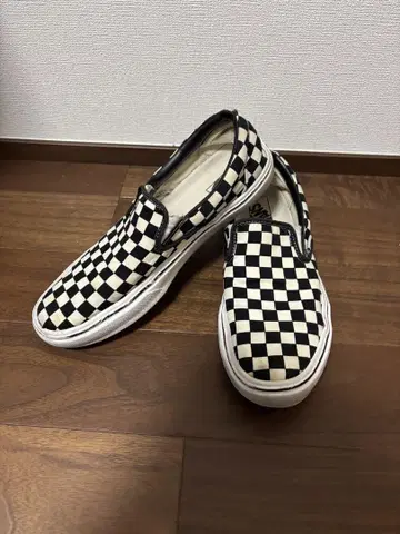 Vans 체커 패턴 슬립온 28cm 반스