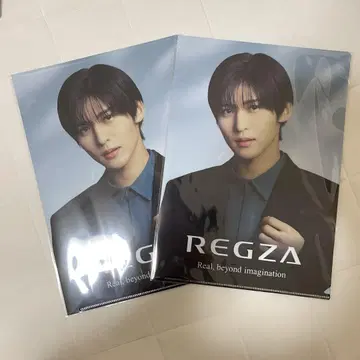 메구로 렌 클리어 파일 2장 세트 REGZA