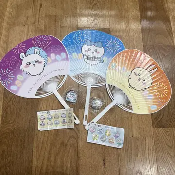 쿠라스시 치이카와 (먼작귀) 부채 캔뱃지 마그넷 세트 판매