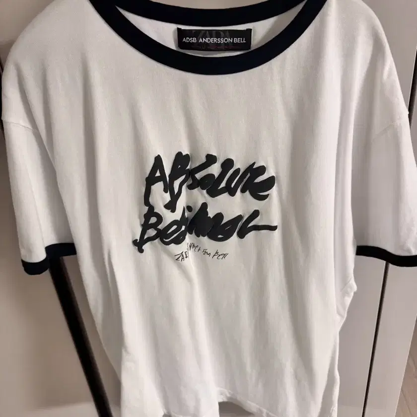 【Zara x Andersson Bell】 Rib Contrast T-Shirt White Zara x Andersson Bell Rib Contrast T-shirt White Ringer Tee