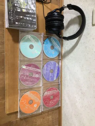 덴다 청각 시스템 연구소 울트라 헤드폰 브레인 심포니 CD 세트