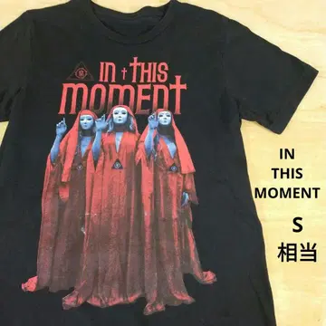 수입 구제 의류 IN THIS MOMENT 양면 메탈 밴딩 티셔츠