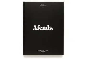 Afends. 아트 북 커피 테이블 북 서핑 여행 카페
