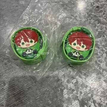 컬러풀 피치 캡슐 마스코트 워치 자파파 2개 세트
