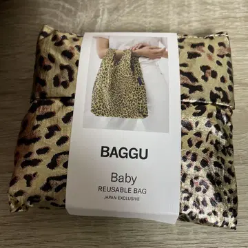 BAGGU Baby Baggu 메탈릭 레오파드