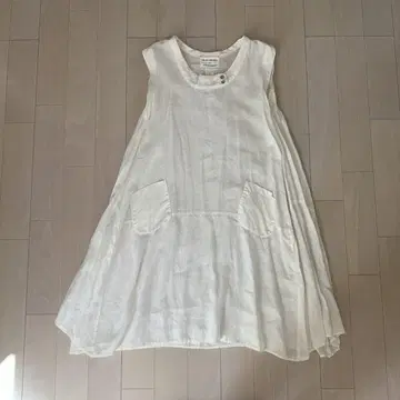 LA MARINE FRANCAISE 슬리브리스 원피스 린넨 님