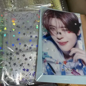 NCT WISH poppop 바인더 인덱스 세트 시온