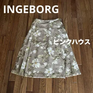 잉게보그 핑크하우스 랩스커트