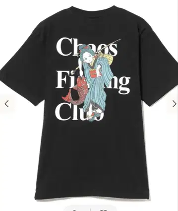 Chaos Fishing Club 티셔츠 블랙 M