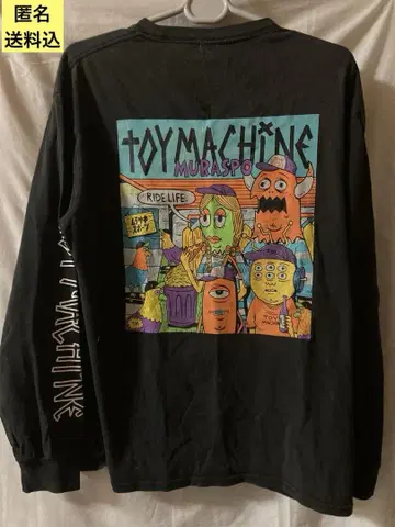 toy machine 토이 머신 무라사키 스포츠 콜라보 롱 티셔츠