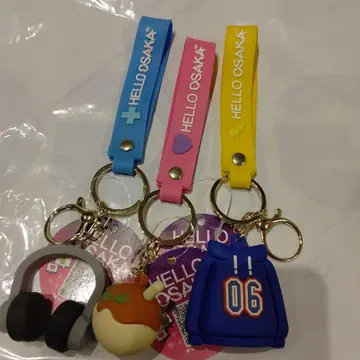 HELLO OSAKA 러버 마스코트 모리 판타지 3종 세트