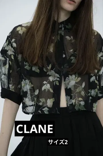 CLANE 클라네 SHORT SLEEVE SHIRTS 사이즈 2