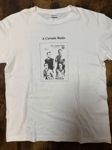 A Certain Ratio 프린트 티셔츠 M 사이즈