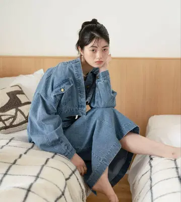Bab 데님 셋업