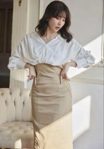 헤르리프토 도킹 셔츠 드레스