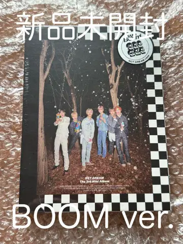 NCT DREAM We Boom 앨범 미개봉 새상품 BOOM ver.