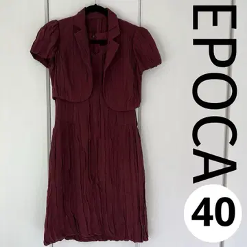 EPOCA 에포카 볼레로 포함 원피스 셋업
