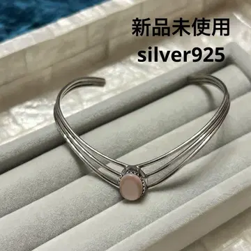 새상품 silver925 핑크 쉘 뱅글