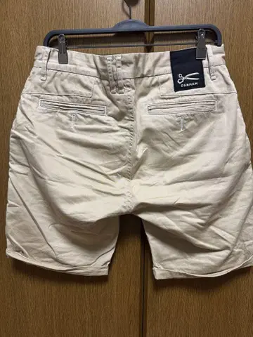 DENHAM 베이지 숏 팬츠 30
