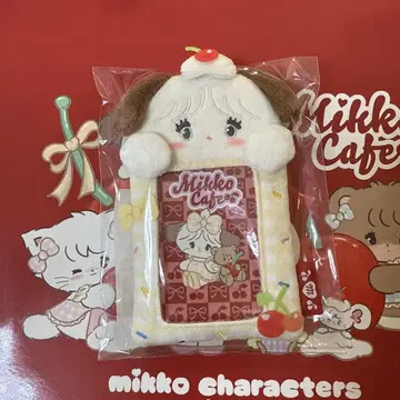 mikko 봉제 인형 카드 케이스 수플레
