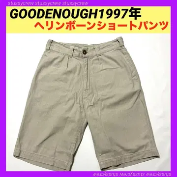 GOODENOUGH 1997년 초기 헤린본 숏팬츠 굿이너프