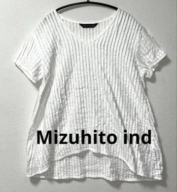 mizuiro ind 미즈이로 인드 플리츠 디자인 블라우스