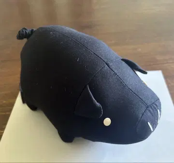 요세기 봉제 인형 블랙 돼지