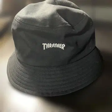 Thrasher 버킷 햇 블랙