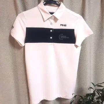 핑 핑 폴로 셔츠 여성용 M 화이트 새상품급