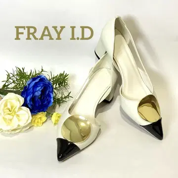 새상품급 프레이 아이디 FRAY I.D 메탈 부품 펌프스 37