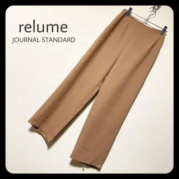 relume JOURNAL STANDARD 사이드 지퍼 슬랙스 팬츠