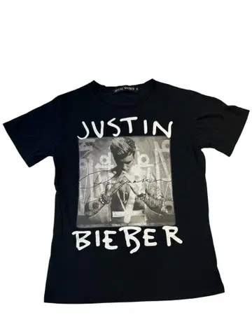 저스틴 비버 Justin Bieber 반팔 티셔츠 뮤직 티셔츠