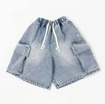 harapeco DENIM HALF PANTS - 블리치