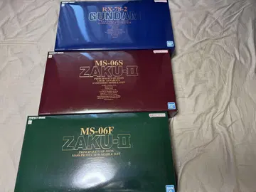 PG RX-78-2 건담 & ZAKU-II 3개 세트