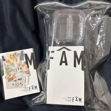 FAM 응원봉  회장 한정판 스티커 후쿠오카