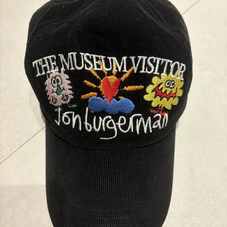 THE MUSEUM VISITOR キャップ THE MUSEUM VISITOR] FIVE FLOWER POT BALL CAP (CHARCOAL) 正規