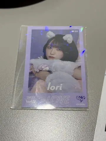 =LOVE 노구치 이오리 미니 사진 레어 고양이
