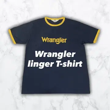 Wrangler 랭글러 링거 셔츠 티셔츠 노랑 네이비 컬러 USA