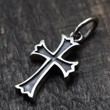 Silver925 Flory Cross 크로스 플로리 십자가 펜던트