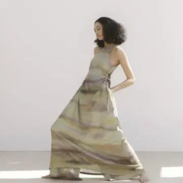 리틀 수지 워터컬러 프린트 드레스